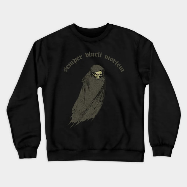 Death Always Wins Vintage Crewneck Sweatshirt by JCD666